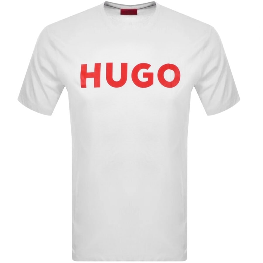 【Hugo Boss】クルーネック 半袖 Tシャツ Dulivio 税関送料込み HUGO Dulivio Crew Neck Short Sleeve T Shirt White | Mainline